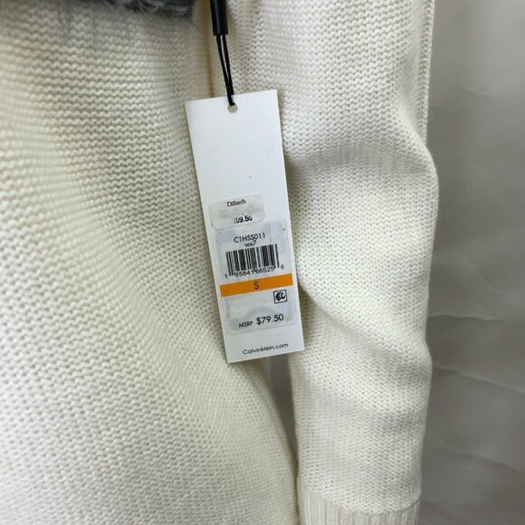 CALVIN KLEIN $79 TURTLE NECK SWEATER SM NEW WITH TAG - Picture 5 of 7